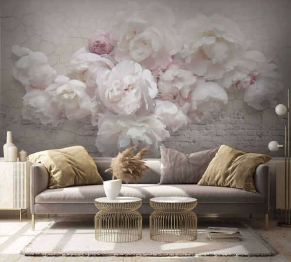 Bouquet de fleurs blanches Bouquet de fleurs blanches