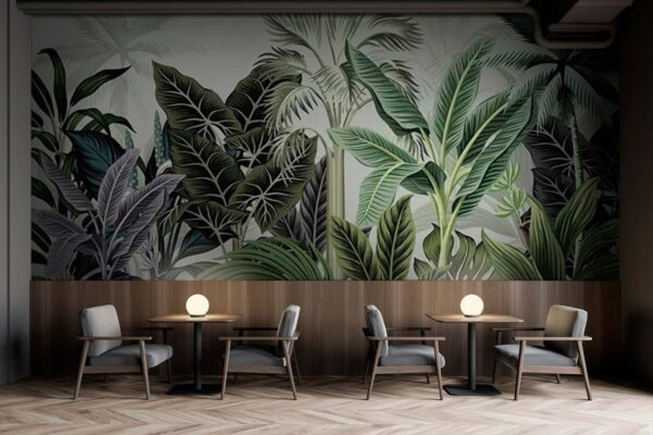 Groupe de plantes tropicales Groupe de plantes tropicales