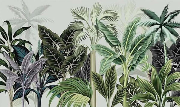 Groupe de plantes tropicales Groupe de plantes tropicales