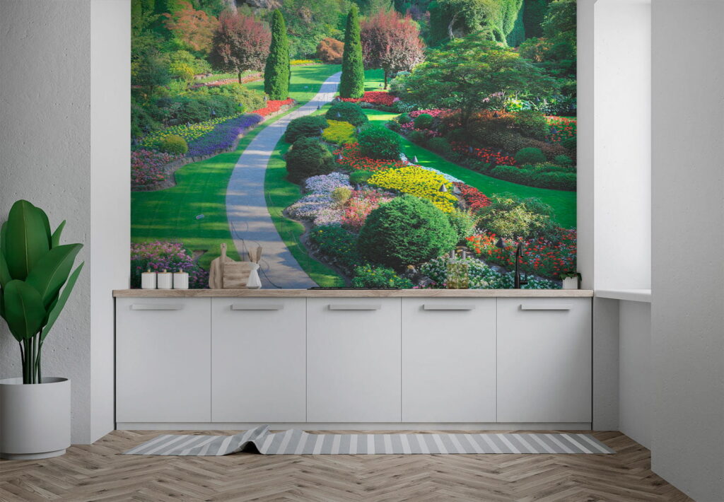 Jardin avec beaucoup de fleurs et d'arbres u57674pik1 1024x710 - Jardin avec beaucoup de fleurs et d'arbres - tegory