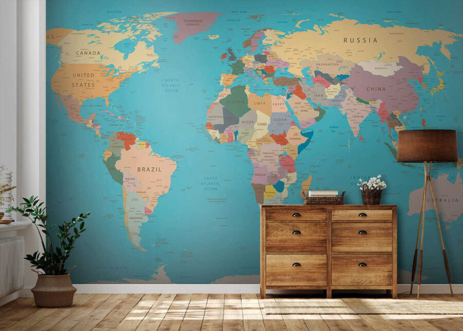 Carte du monde