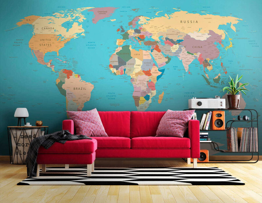 Carte du monde