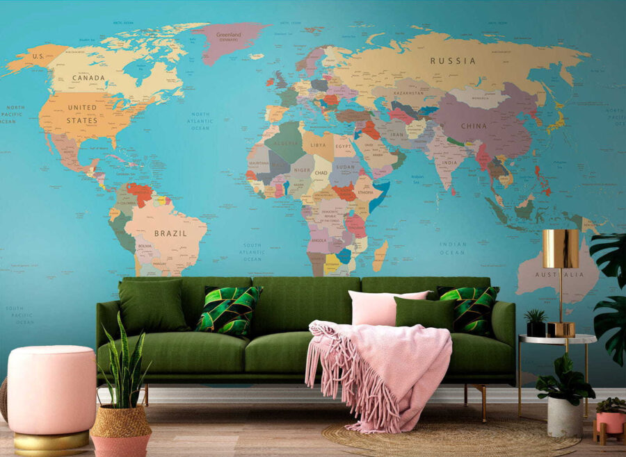Carte du monde