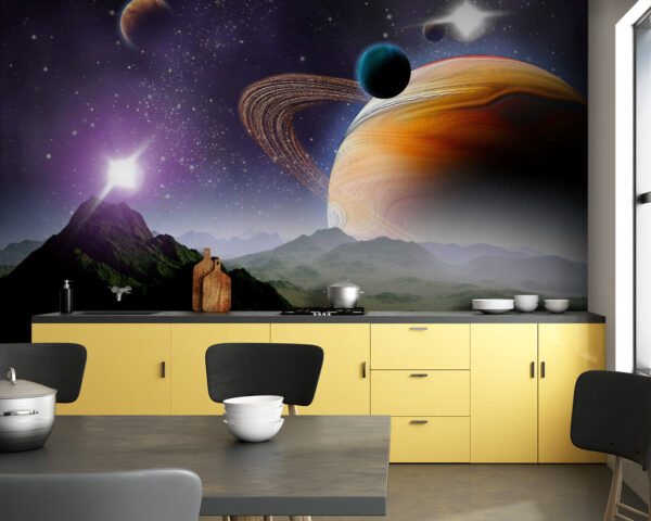 Planètes et étoiles dans l'espace Planètes et étoiles dans l'espace