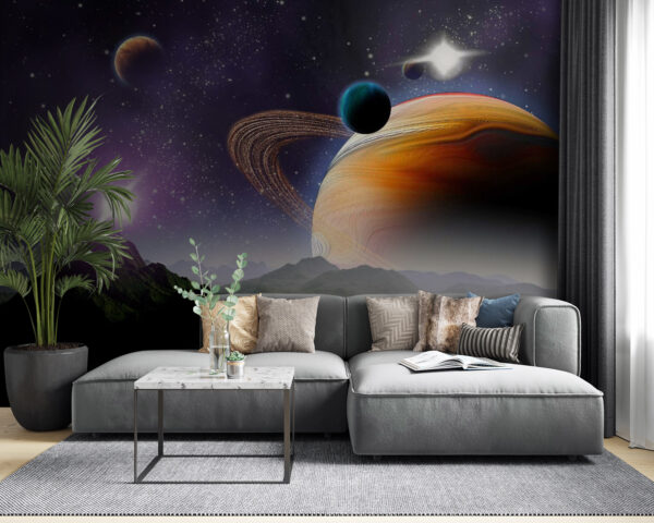 Planètes et étoiles dans l'espace Planètes et étoiles dans l'espace