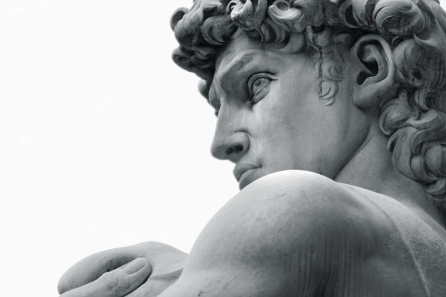 Statue d'un homme