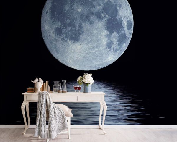 Pleine lune sur l'eau Pleine lune sur l'eau