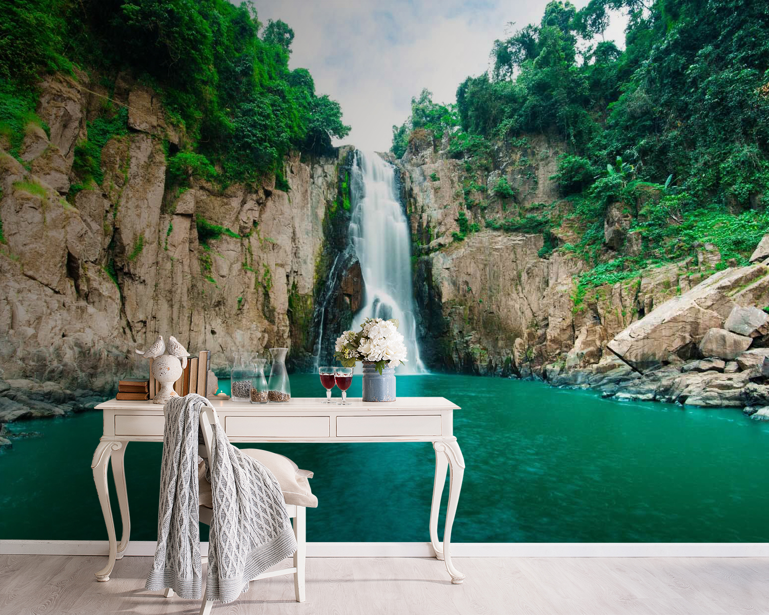 Cascade dans une zone rocheuse u55191pig5m - Cascade dans une zone rocheuse - tegory