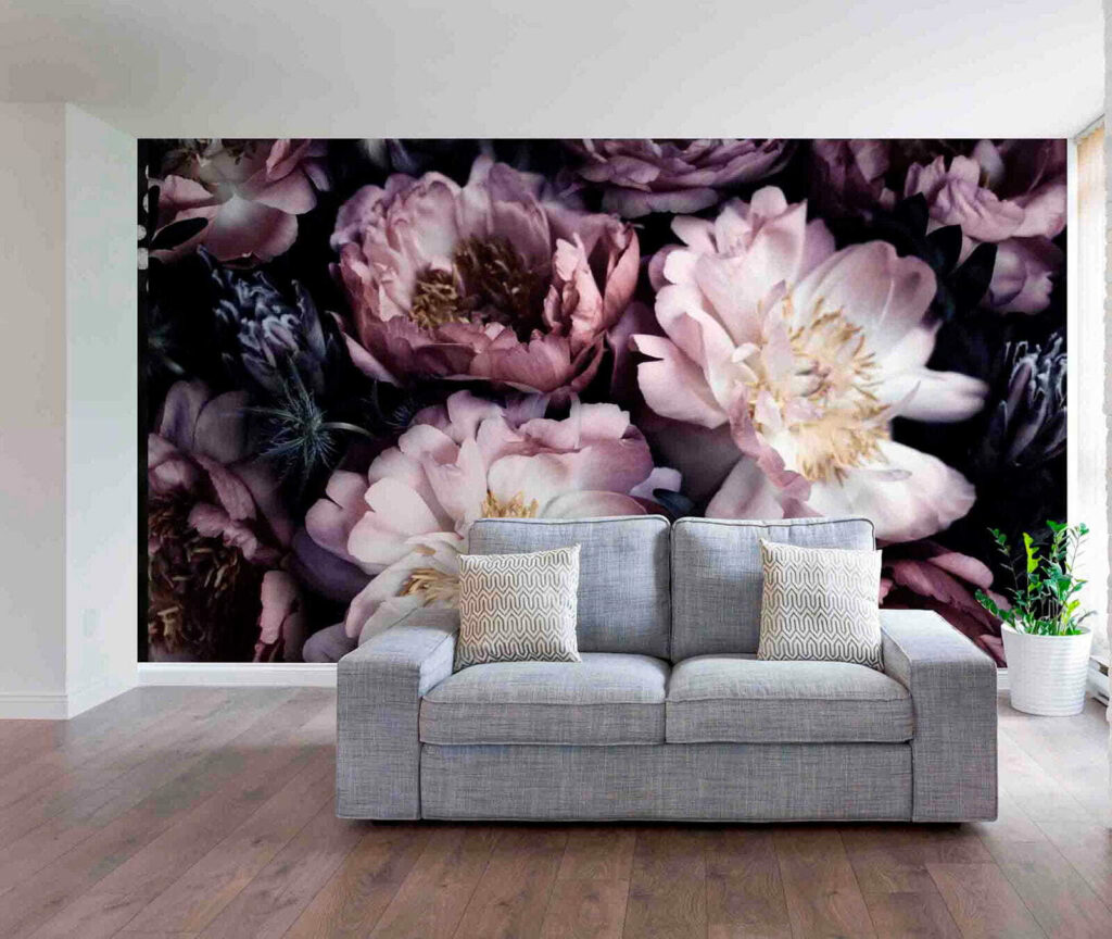 Elegant blooms in soft hues Elegant blooms in soft hues