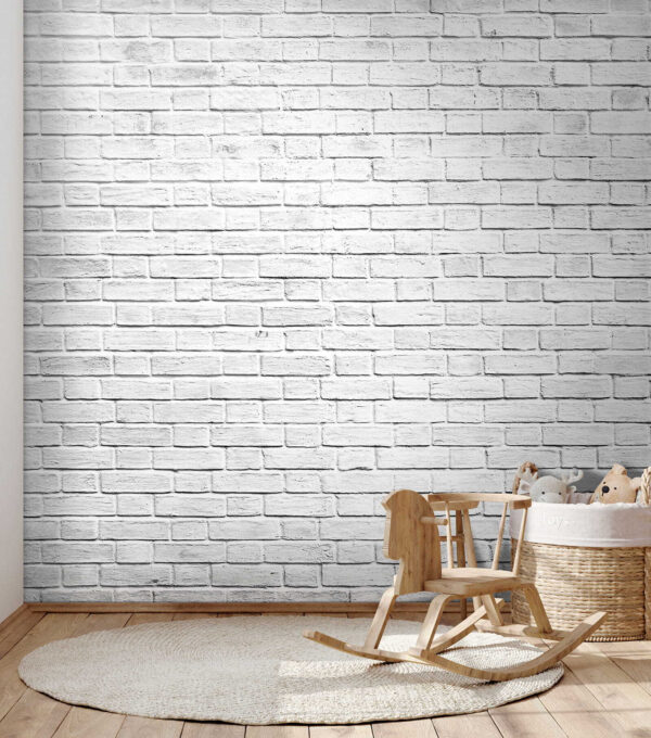 Mur de briques blanches avec de nombreuses petites briques Mur de briques blanches avec de nombreuses petites briques