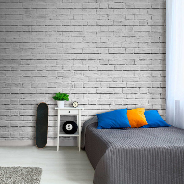 Mur de briques blanches avec de nombreuses petites briques Mur de briques blanches avec de nombreuses petites briques