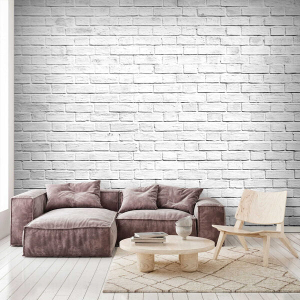 Mur de briques blanches avec de nombreuses petites briques Mur de briques blanches avec de nombreuses petites briques