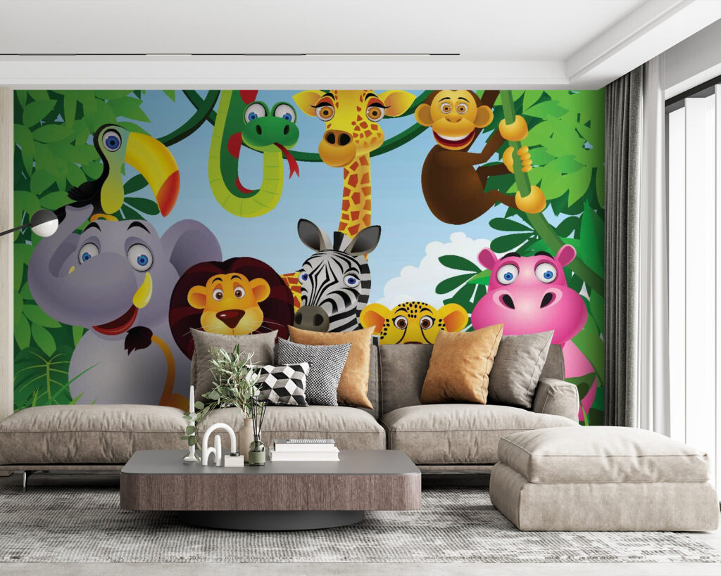 Groupe d'animaux dans la jungle u53685pig63 1024x819 - Groupe d'animaux dans la jungle - tegory