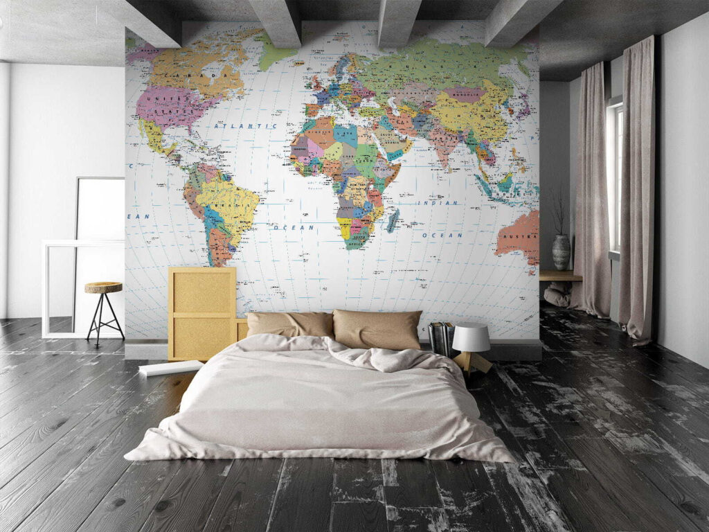 Map of the world Map of the world