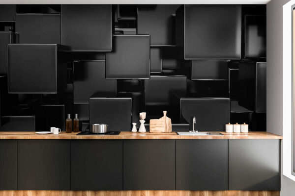 Groupe de cubes noirs Groupe de cubes noirs