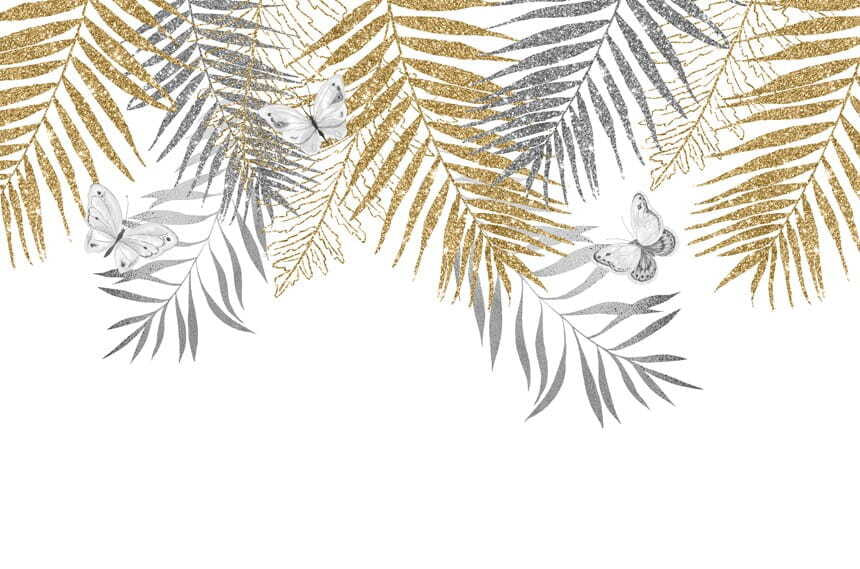 La danse délicate des feuilles de la nature.