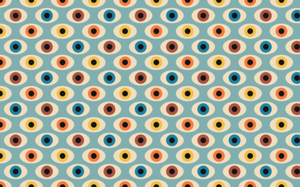 Motif de cercles colorés Motif de cercles colorés