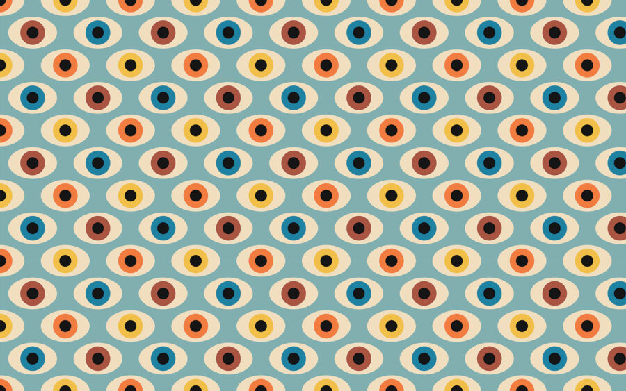 Motif de cercles colorés Motif de cercles colorés