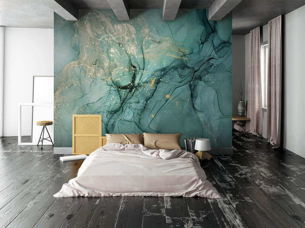 Art abstrait et fluide dans des tons apaisants u51399pib1m - Art abstrait et fluide dans des tons apaisants