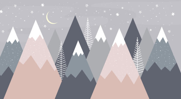 Chaîne de montagnes avec arbres et étoiles u51255p 600x330 - Chaîne de montagnes avec arbres et étoiles - tegory
