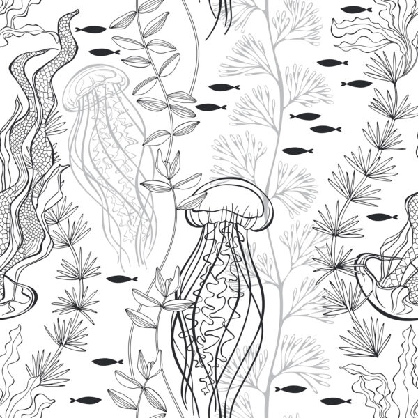 Motif de créatures marines u51021p 600x600 - Motif de créatures marines - tegory