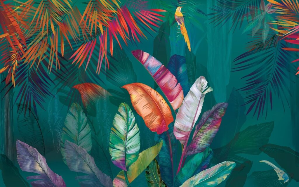 Feuilles et plantes colorées Feuilles et plantes colorées
