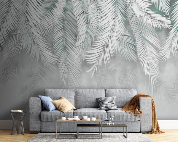 Feuilles blanches sur fond blanc Feuilles blanches sur fond blanc