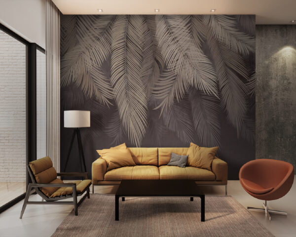 Elegant leaves on a subtle backdrop Elegant leaves on a subtle backdrop