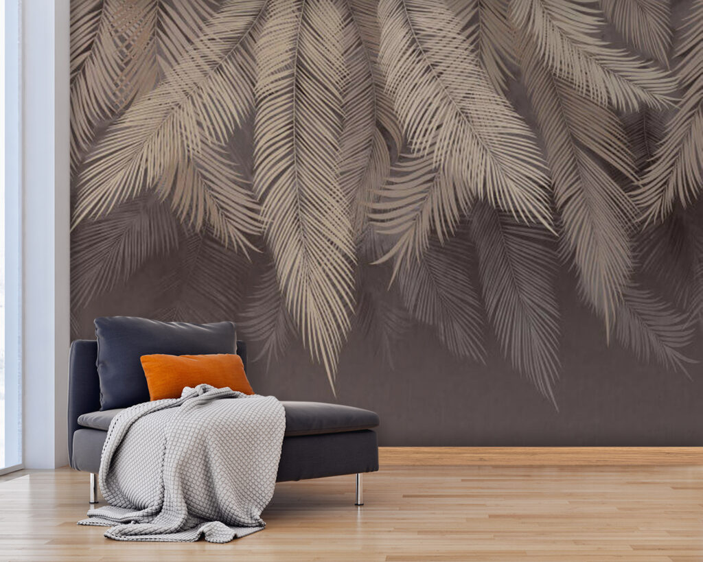 Elegant leaves on a subtle backdrop Elegant leaves on a subtle backdrop