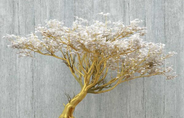 Arbre à fleurs blanches Arbre à fleurs blanches