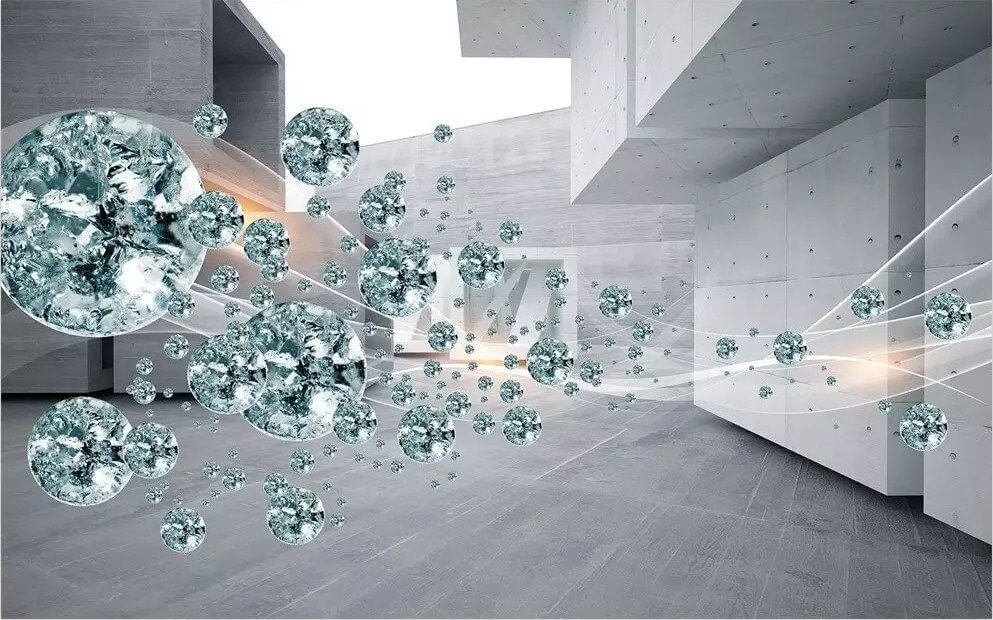 Grande grappe de diamants dans une pièce u48228p - Grande grappe de diamants dans une pièce - tegory