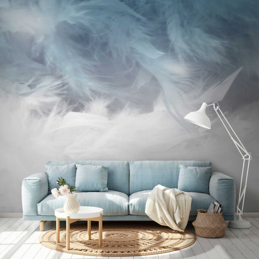 Des textures douces dans des couleurs apaisantes. Des textures douces dans des couleurs apaisantes.