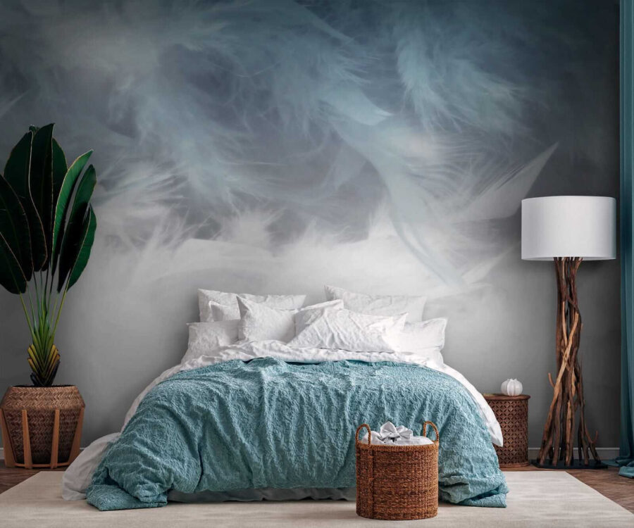 Des textures douces dans des couleurs apaisantes. Des textures douces dans des couleurs apaisantes.