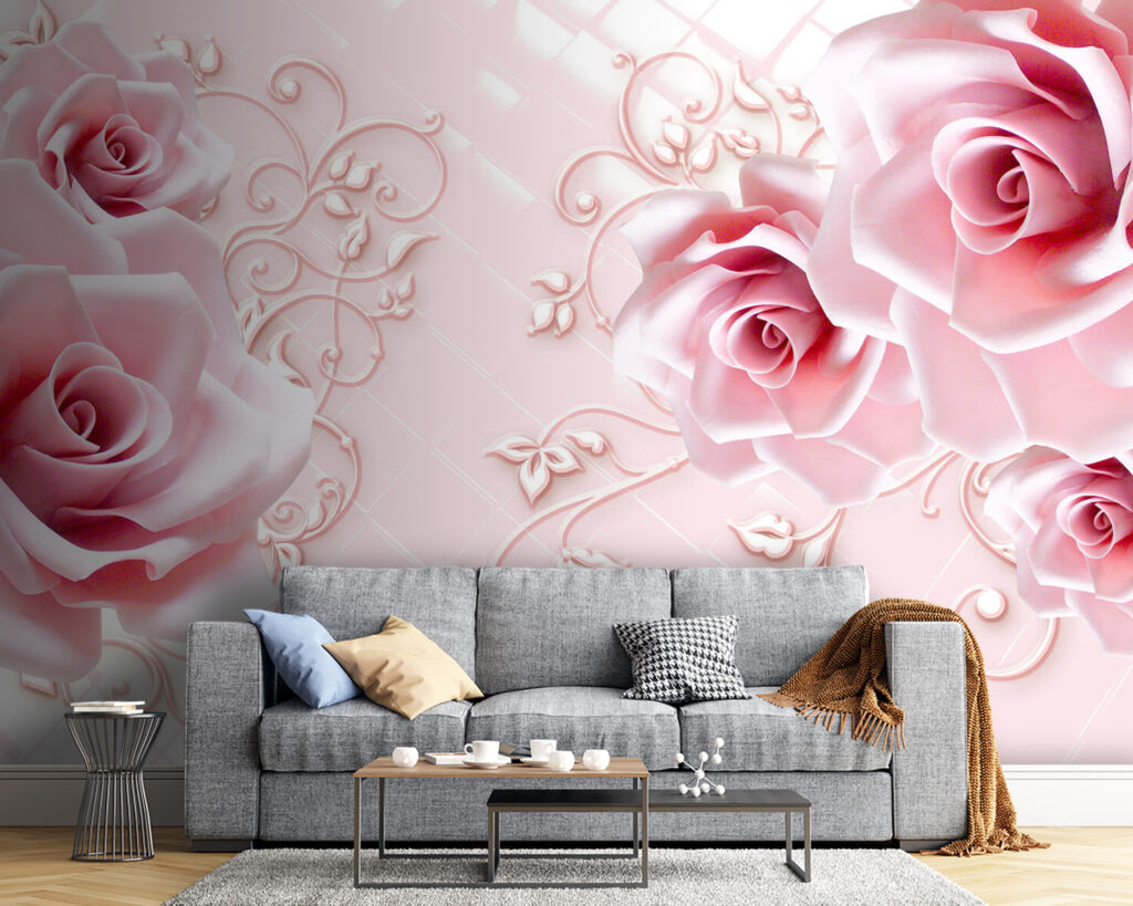 Delicate roses on a soft background Delicate roses on a soft background