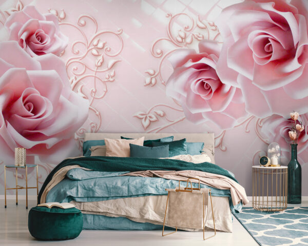 Delicate roses on a soft background Delicate roses on a soft background