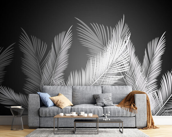 Plumes blanches sur fond noir Plumes blanches sur fond noir
