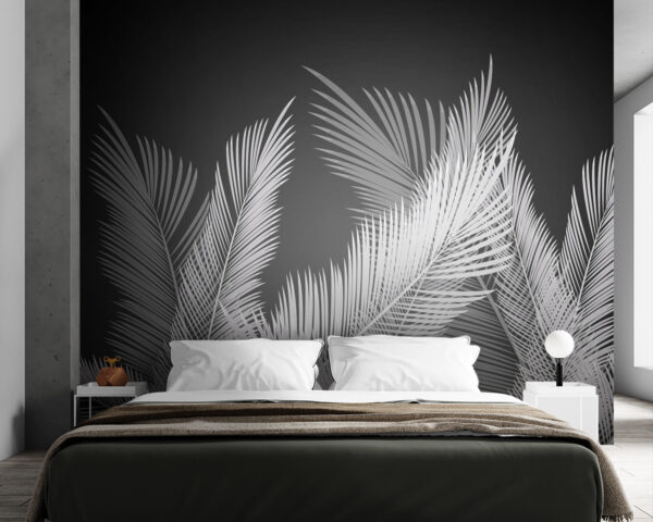 Plumes blanches sur fond noir Plumes blanches sur fond noir