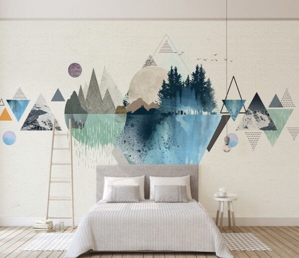 Eau et arbres dans un paysage u46550pib2m 600x517 - Eau et arbres dans un paysage - tegory
