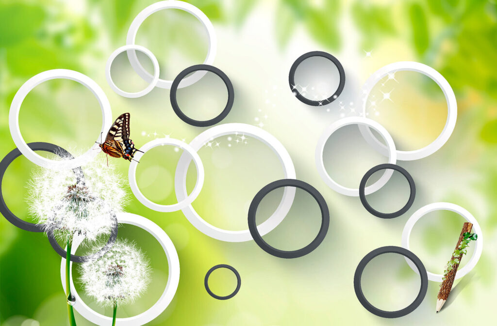 Papillon sur une fleur de pissenlit Papillon sur une fleur de pissenlit