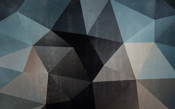 Motif triangulaire noir et gris Motif triangulaire noir et gris