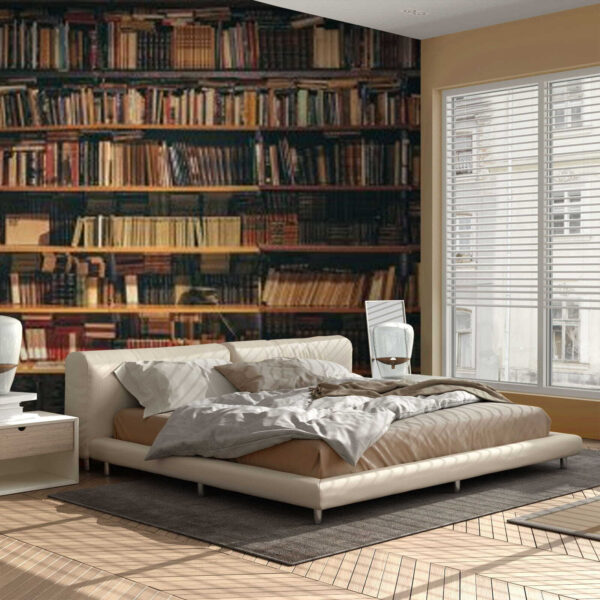 Grande bibliothèque remplie de livres Grande bibliothèque remplie de livres