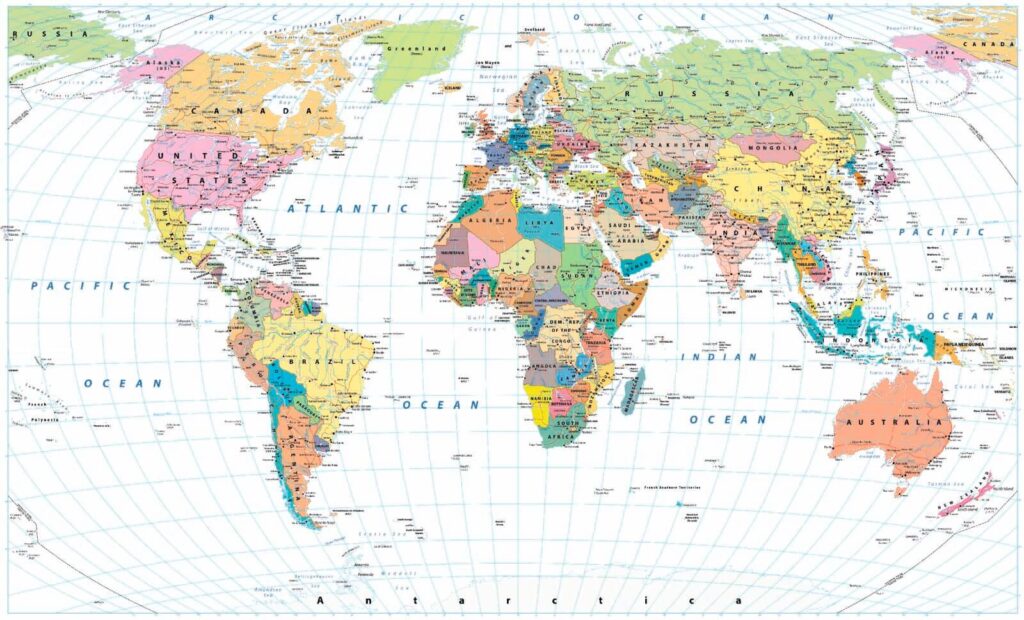 Carte du monde Carte du monde