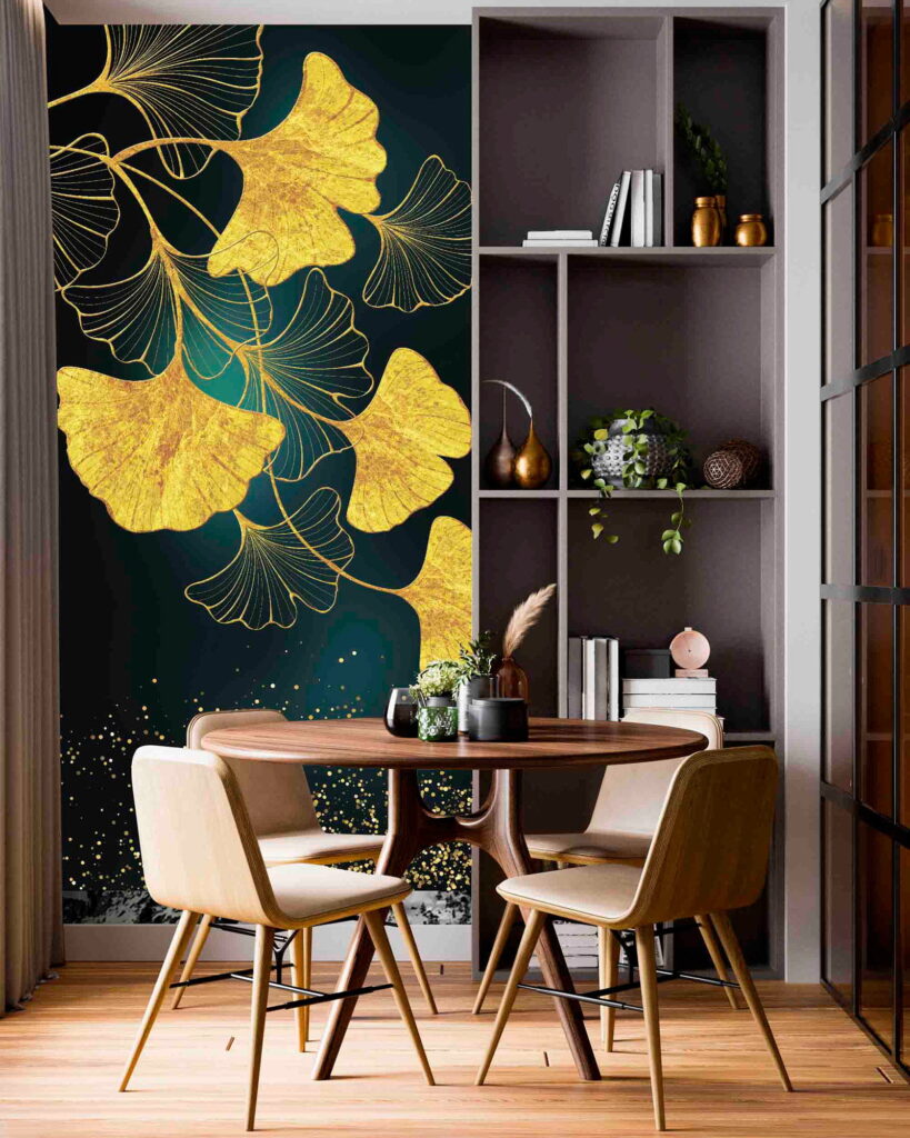 u39199pik1 819x1024 - Feuilles de ginkgo et oiseaux dans l'élégance - tegory