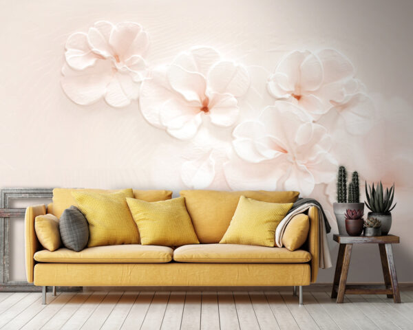Groupe de fleurs blanches Groupe de fleurs blanches
