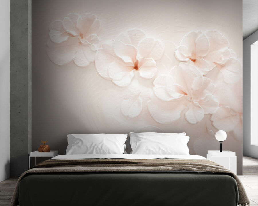 Groupe de fleurs blanches Groupe de fleurs blanches