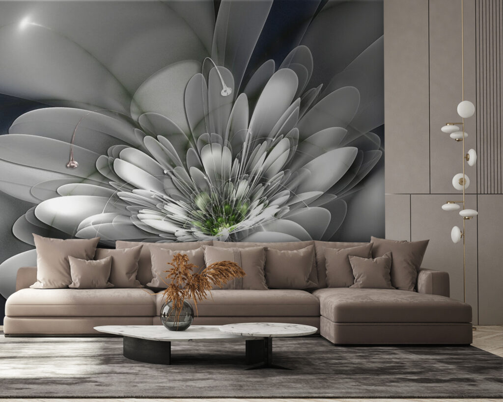 u36925pig58 1024x819 - Fleur blanche avec centre vert - tegory