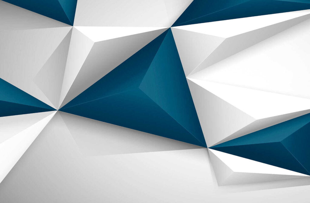 Triangles bleus et blancs Triangles bleus et blancs
