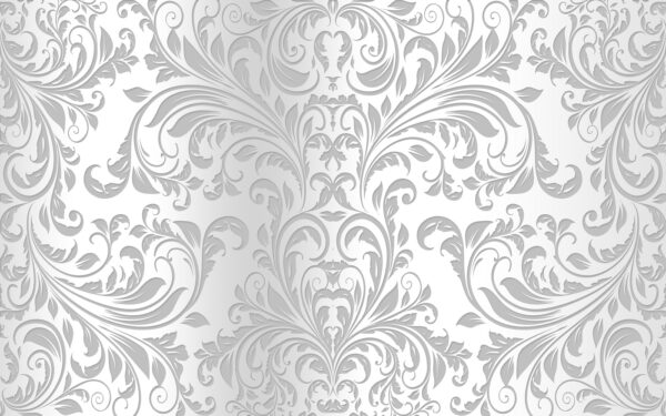 Papier peint blanc et gris Papier peint blanc et gris