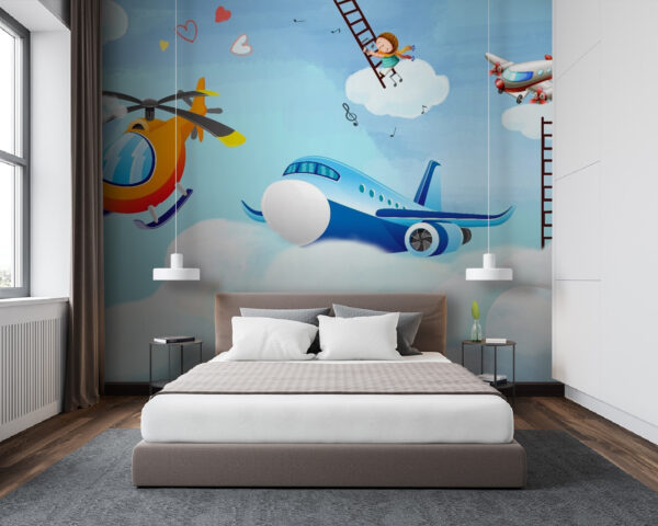 Dessins animés d'avions dans le ciel Dessins animés d'avions dans le ciel