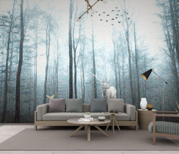 Cerf dans les bois Cerf dans les bois
